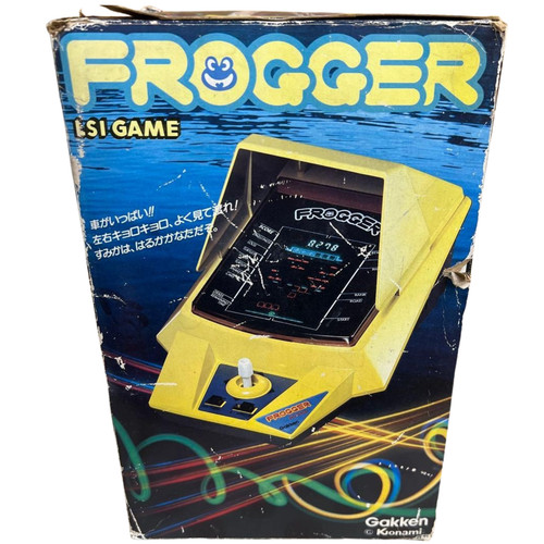 Gakken konami frogger 1982 - gakken,