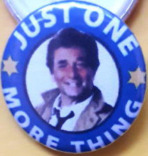 25mm Badge Of Lieutenant Columbo 1970's TV Detective
