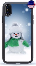 Snowman Christmas Case Winter Tree Sock iPhone 17 16 15 14 13 12 Pro Max Plus