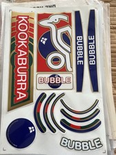 Kookaburra Bubble Cricket Bat Sticker Vintage 3D Printed Renew Your Cricket Bat