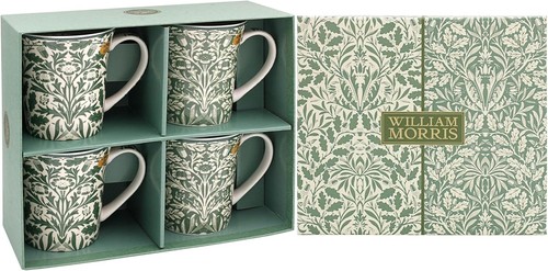 William morris acorn - morris, mugs