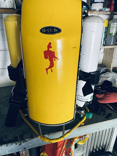 Box rebreather unit with - unit,