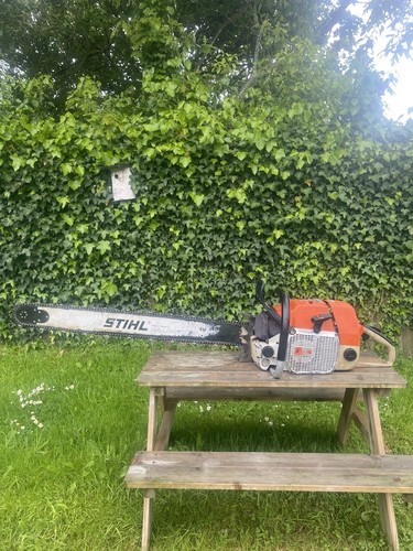 Stihl 084av red - red, lever