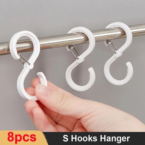 8pcs shaped hook hanger - s,