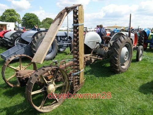 Photo finger bar mower a - ,