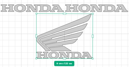 Honda 1997 vfr750f decals - 2x,
