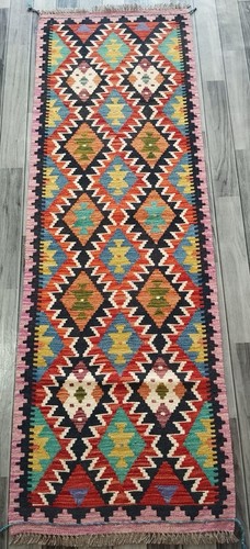 Multicolour handmade afghan - handmade,