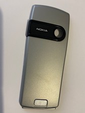 Nokia 6230i Rear Housing Battery Door Cover Replacement in Silver Brand New pack
