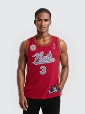 NBA Reebok Jersey Syracuse Nationals No. 3 Iverson L Red 1954-55 Sportswear