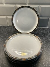 Denby Marrakesh - 4 x 21.5 cm Salad / Luncheon Plates