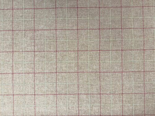 Kintyre pin check fabric rye - check,
