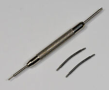 Curved Spring Bars + Tool Watch Strap Band Parts For Rolex link pins choose size