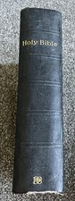 Antique Black Leather Holy Bible 1920 Oxford University Old And New Testament