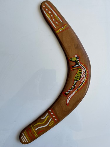 Australian wooden boomerang - australian,