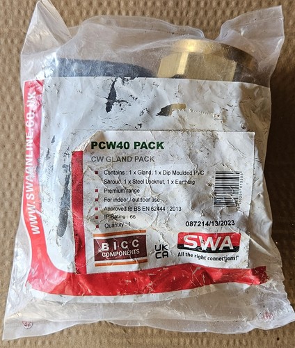 Swa pcw40 gland for - swa, gland)