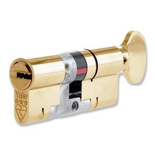 Yale Platinum 3 Star Thumb Turn Cylinder Lock Anti Snap Bump 35 Thumbturn /70MM