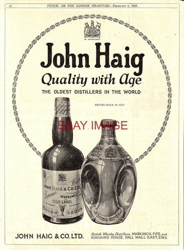 Advert for john haig scotch - advert,