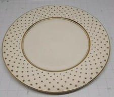 John Maddock And Sons Royal Ivory Gold Stars 9" Side Plate VINTAGE