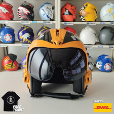 STRIKE FIGHTER SQUADRON JOLLY ROGERS FLIGHT HGU-33 HELMET MOVIE PROP PILOT V2 SH