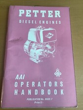 PETTER Diesel Engines AAI