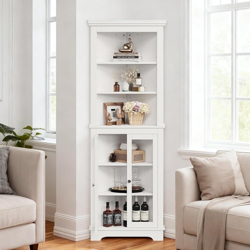Tier display corner storage - 5-tier,