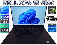Dell XPS 15 9560 – i7-7700HQ | 16GB RAM | 512GB SSD | GTX 1050 4GB | 16" 4K UHD
