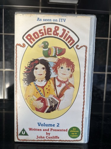 Rosie jim vhs volume 2 - rosie,