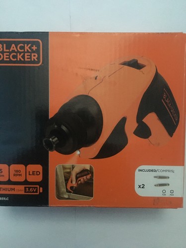 Black decker 6v li - &,