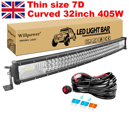 Thin curved 32inch - 7d, 405w