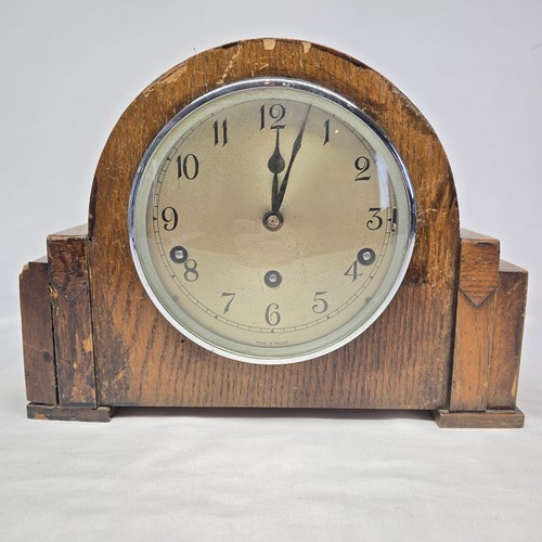 Garrard mantle clock wooden - garrard,