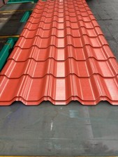 TILE EFFECT ROOFING SHEETS PLASTISOL .5MM BARN/ROOF/SHEDS