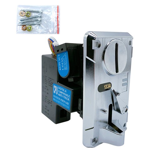 Coin acceptor selector - acceptor, for