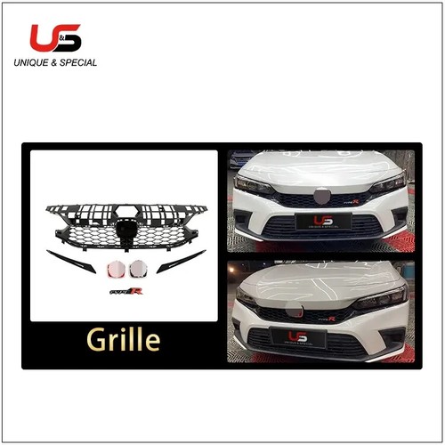 Front grille fits for civic - for,