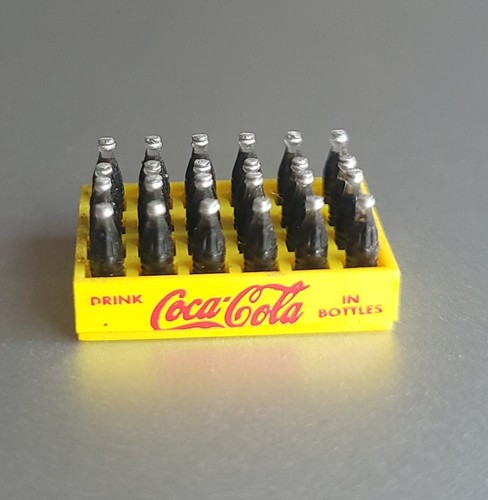 Miniature coca cola - cola, crate