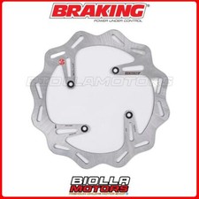 KW01FID FRONT BRAKE DISC SX BRAKING KAWASAKI KDX 250 1992 - FIXED WAVE -
