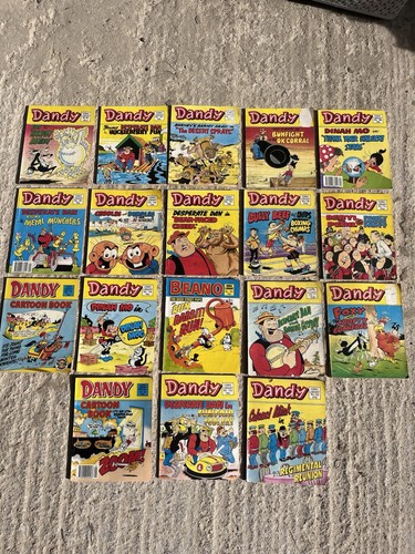 Beano and dandy comic library - and,