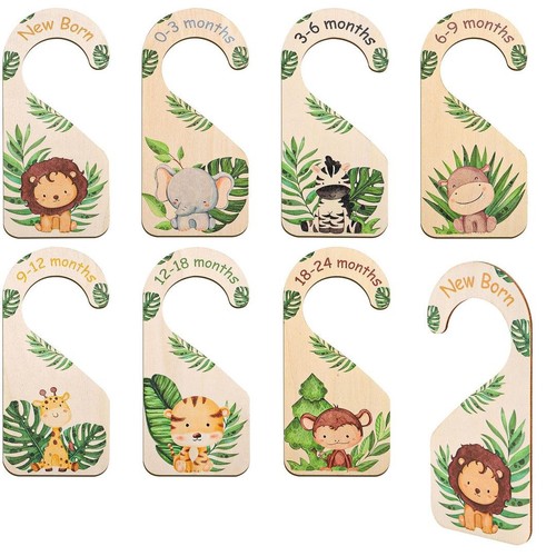 Baby closet dividers pack - baby, 7-pack