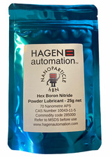 25g Nanoparticle hBN - hex Boron Nitride - high temperature powder lubricant