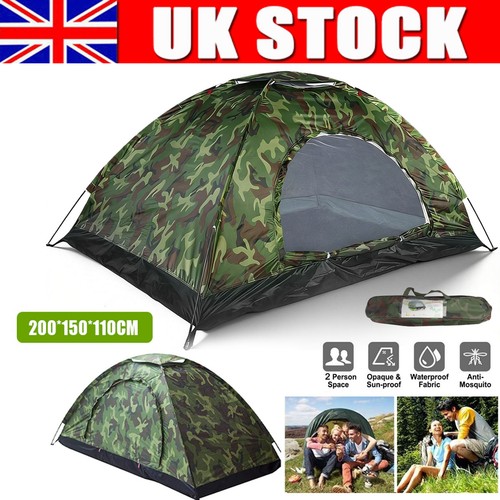 Two persons outdoor camouflage - two,