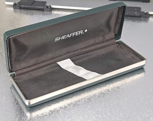 Vintage green silver sheaffer - green/silver,