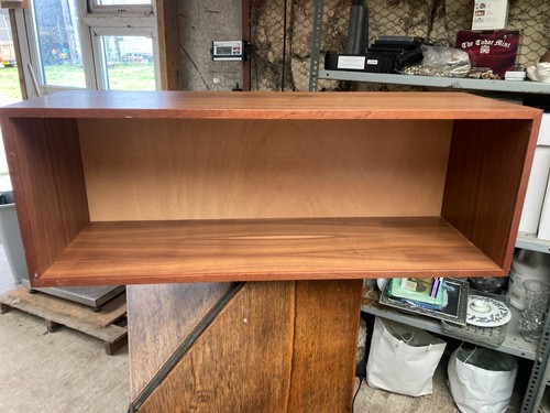 Brown bookcase shelving - brown,