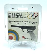 VINTAGE# Susy Olimpia Proiettili Colpi Ricambio Gomma Pistola Gun#  NIB [JW]