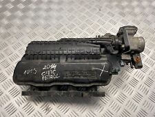 2013 HONDA CIVIC 1.4 PETROL INLET INTAKE MANIFOLD & THROTTLE BODY OEM 141003P