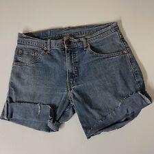 Vintage Levi's cutoff blue denim short 517 28 X 8| SKU 3733| M