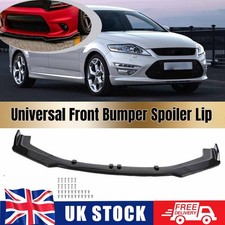 Glossy Black Front Bumper Lip