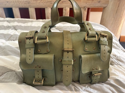 Mulberry green roxanne leather - mulberry,