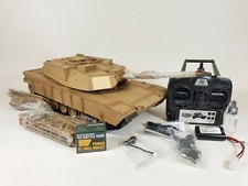 1/16 RC Tank  HENG LONG Abrams 3918 -1 SMOKE BB remote Radio control Tank UK