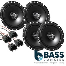 Peugeot 207 JVC 17cm 1200 Watt 2 Way 5 Door Front & Rear Door Car Speakers & Kit