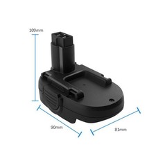 For Worx 18/20V Li-Ion Battery Convert to 18V Ni-CD Battery Adapter Power Tools