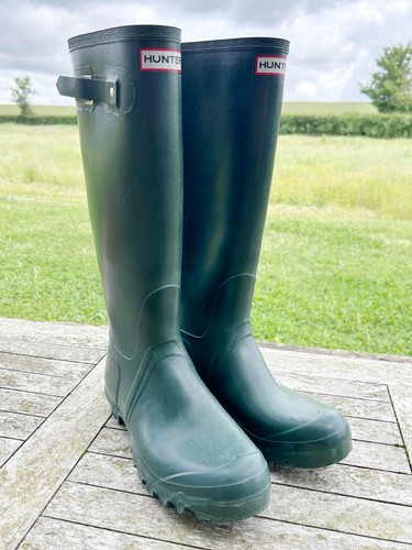 Hunter wellies dark green - wellies,,